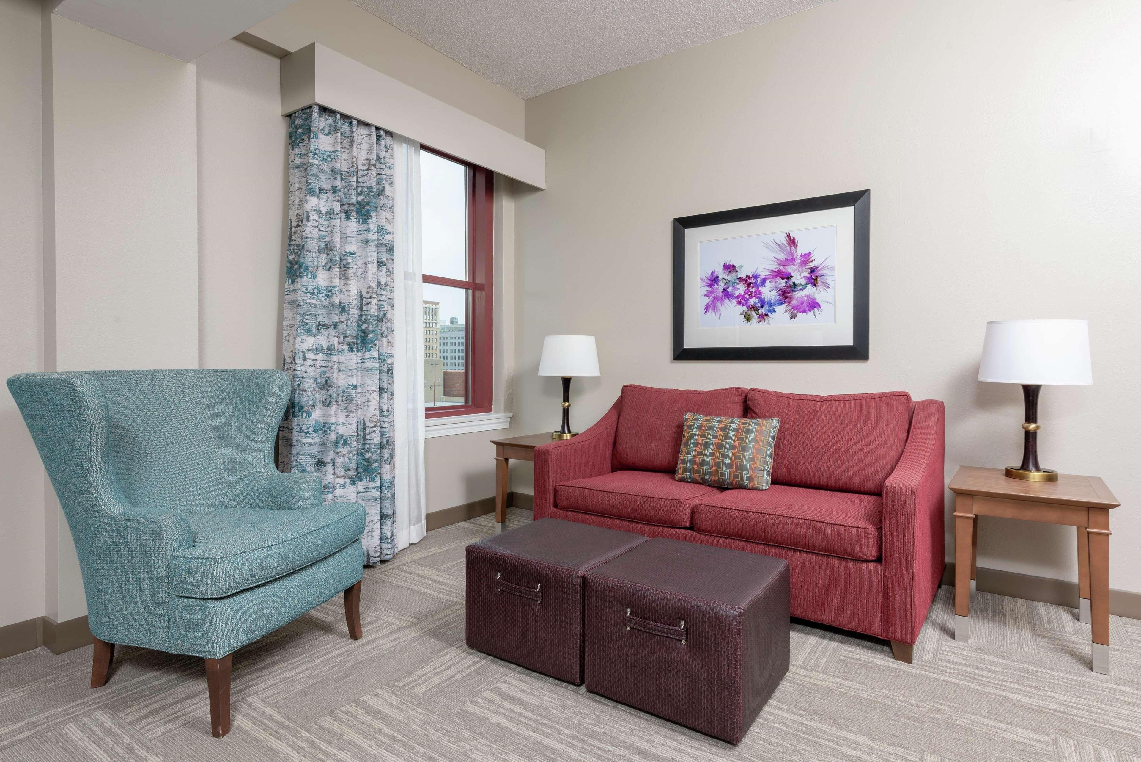 Hampton Inn Indianapolis Downtown Across From Circle Centre מראה חיצוני תמונה