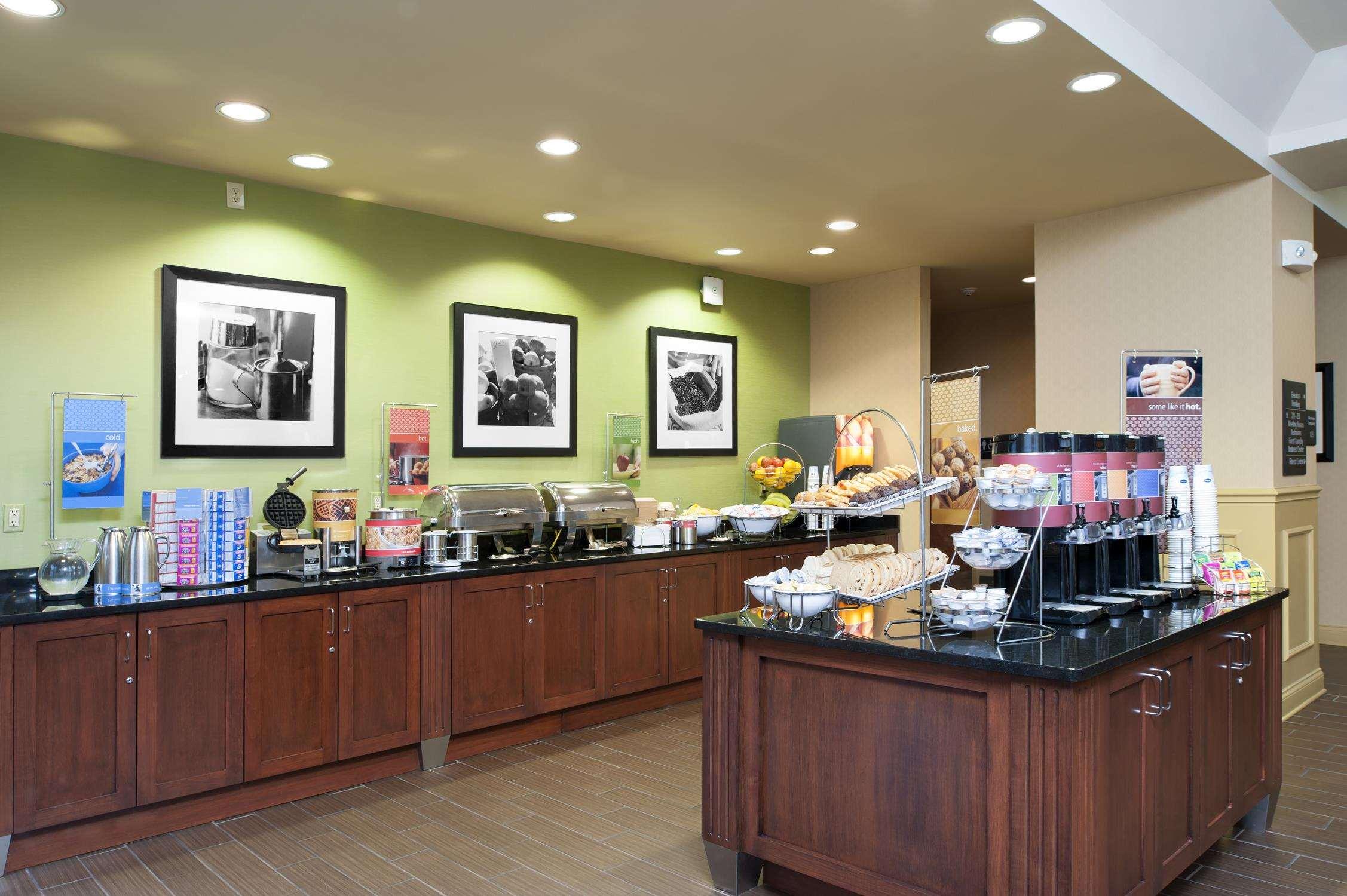Hampton Inn Indianapolis Downtown Across From Circle Centre מסעדה תמונה